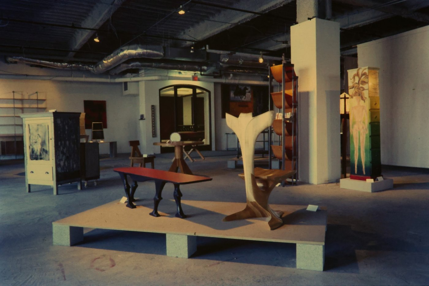 Photo from the original 1990s OVERTIME exhibition