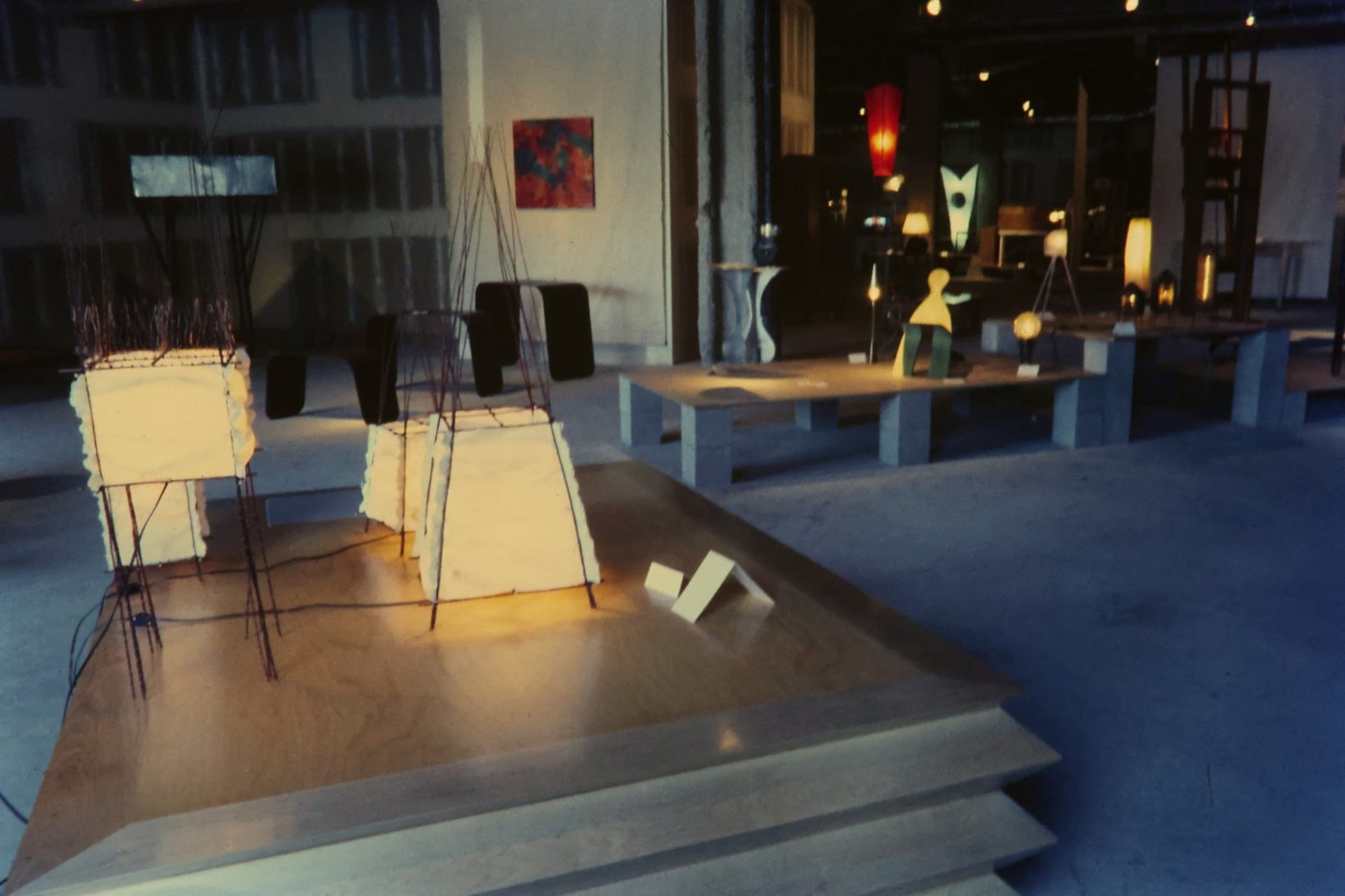 Photo from the original 1990s OVERTIME exhibition
