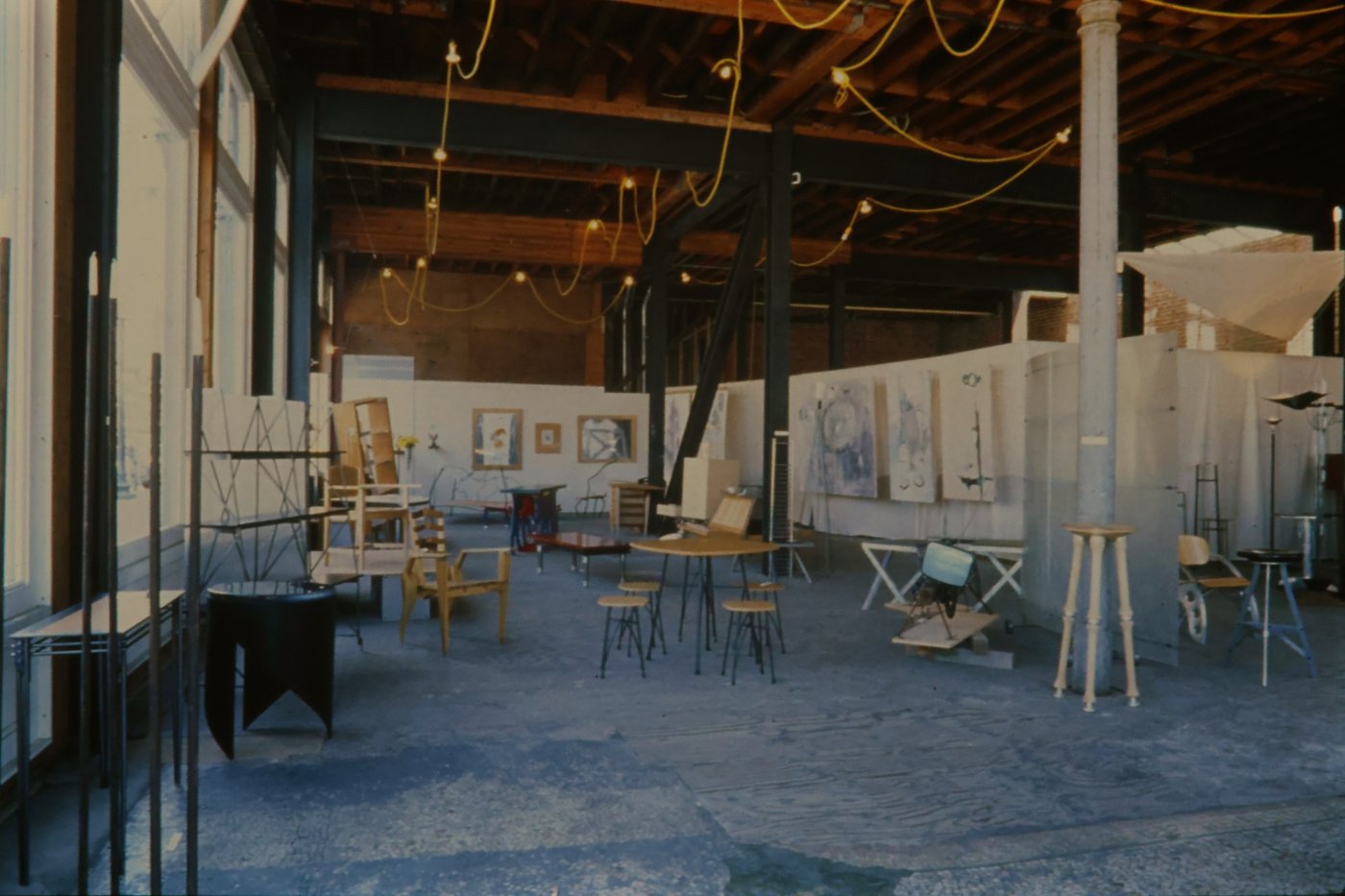 Photo from the original 1990s OVERTIME exhibition