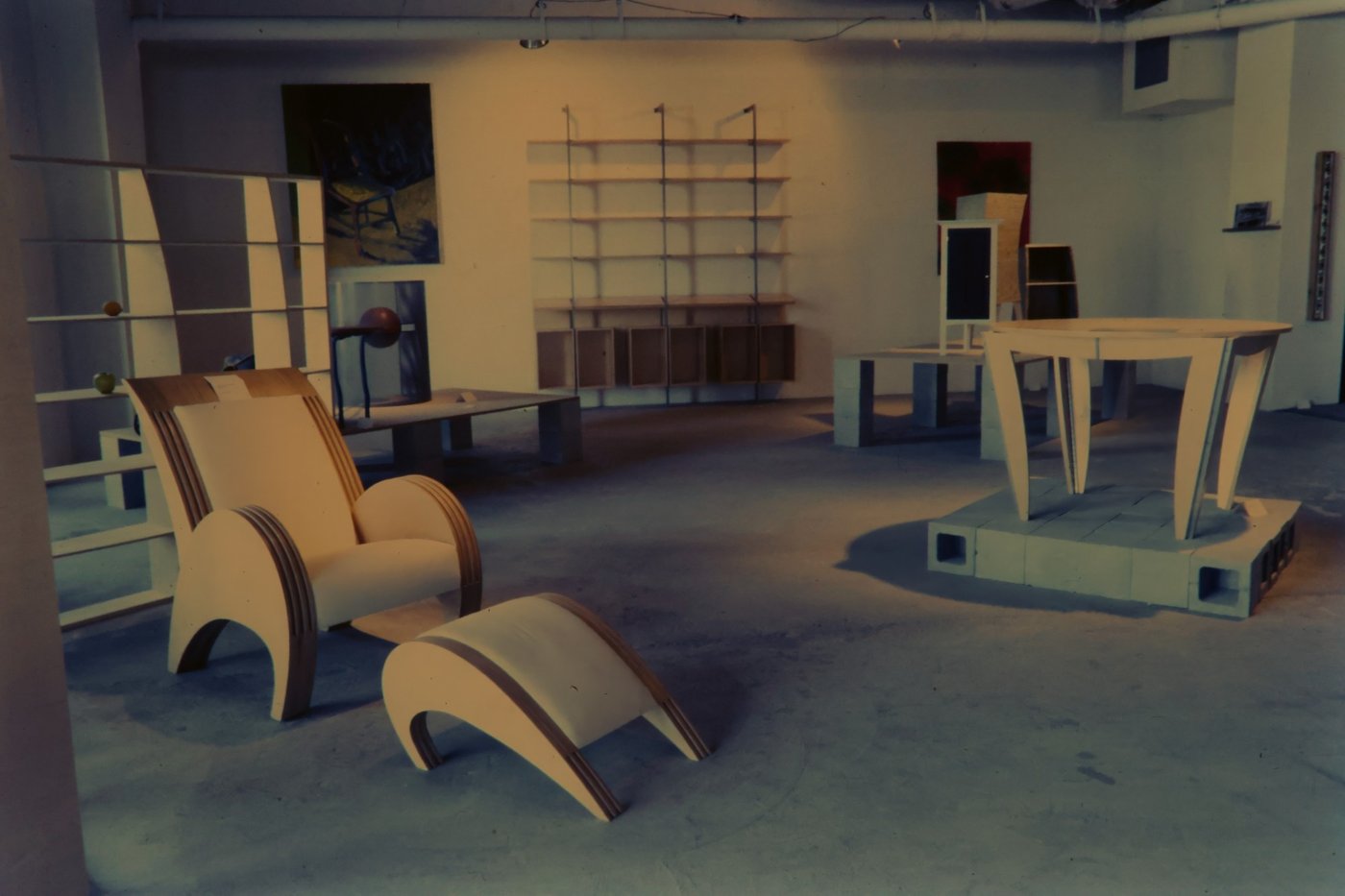Photo from the original 1990s OVERTIME exhibition