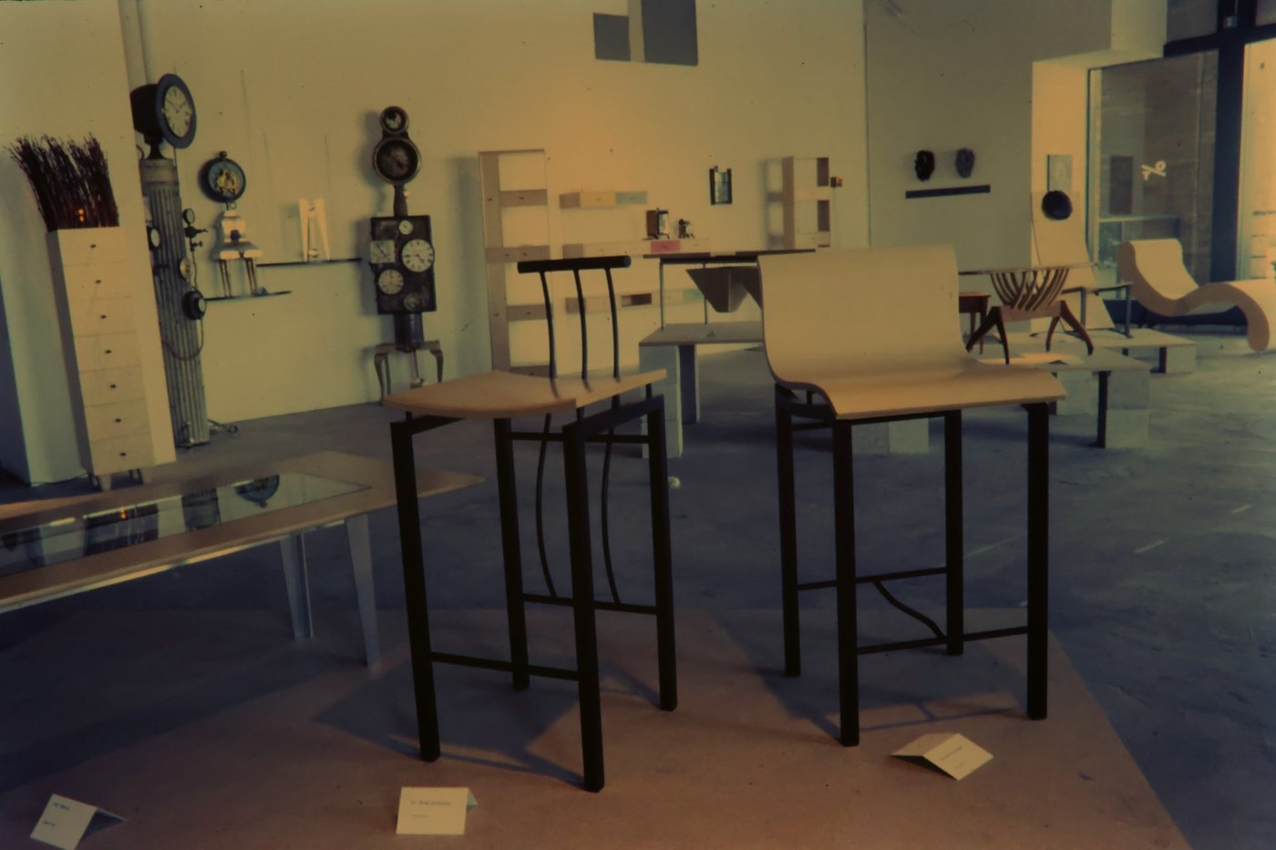Photo from the original 1990s OVERTIME exhibition