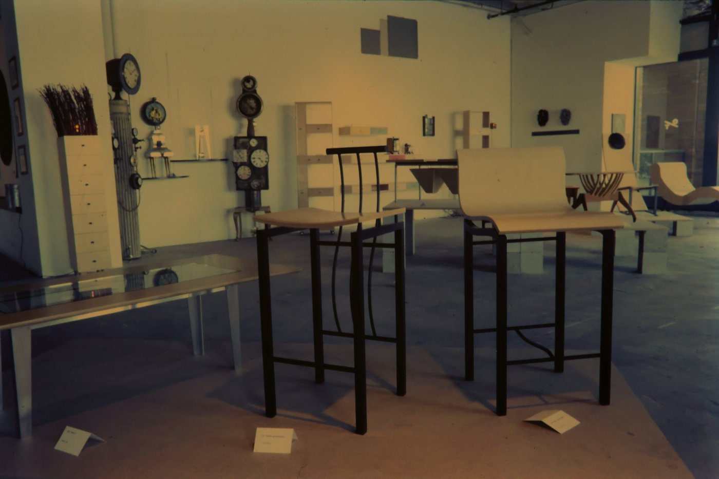 Photo from the original 1990s OVERTIME exhibition