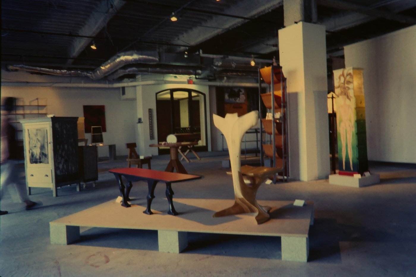 Photo from the original 1990s OVERTIME exhibition