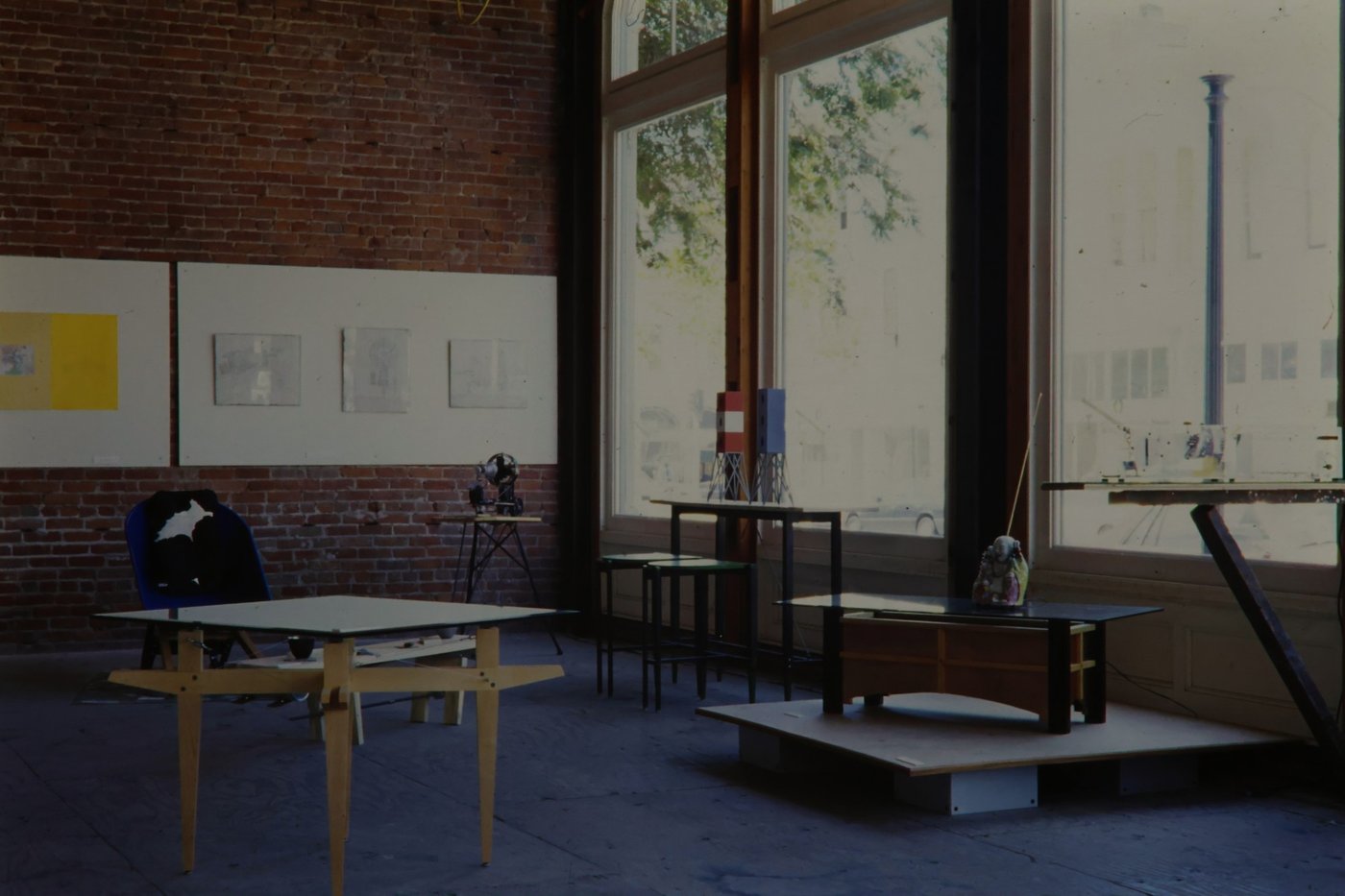 Photo from the original 1990s OVERTIME exhibition