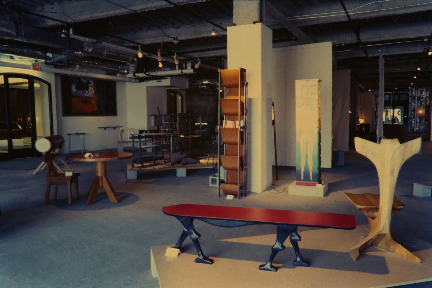 Photo from the original 1990s OVERTIME exhibition