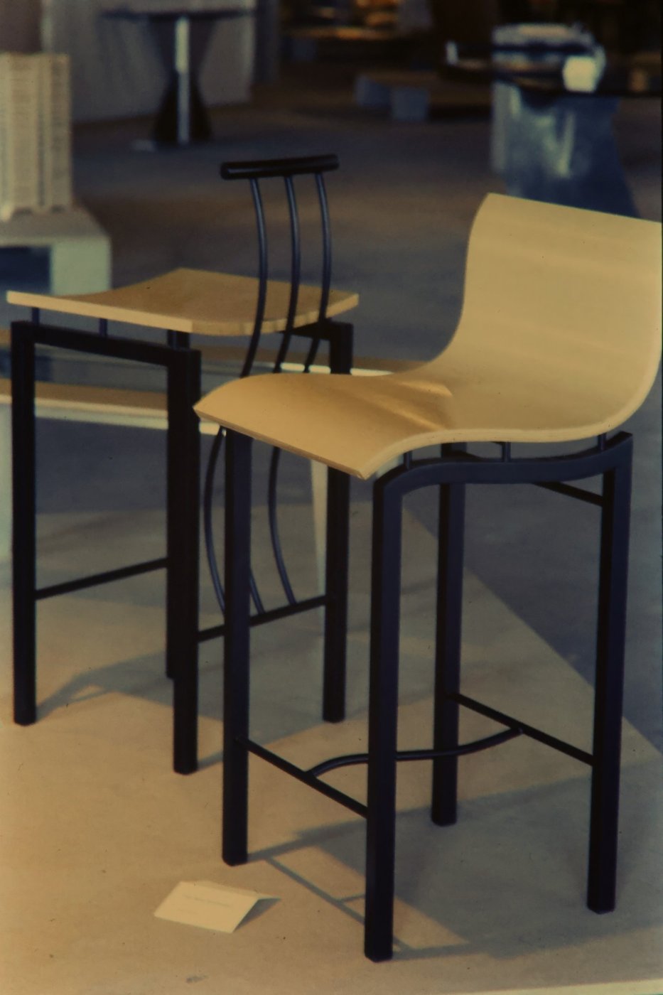 Photo from the original 1990s OVERTIME exhibition