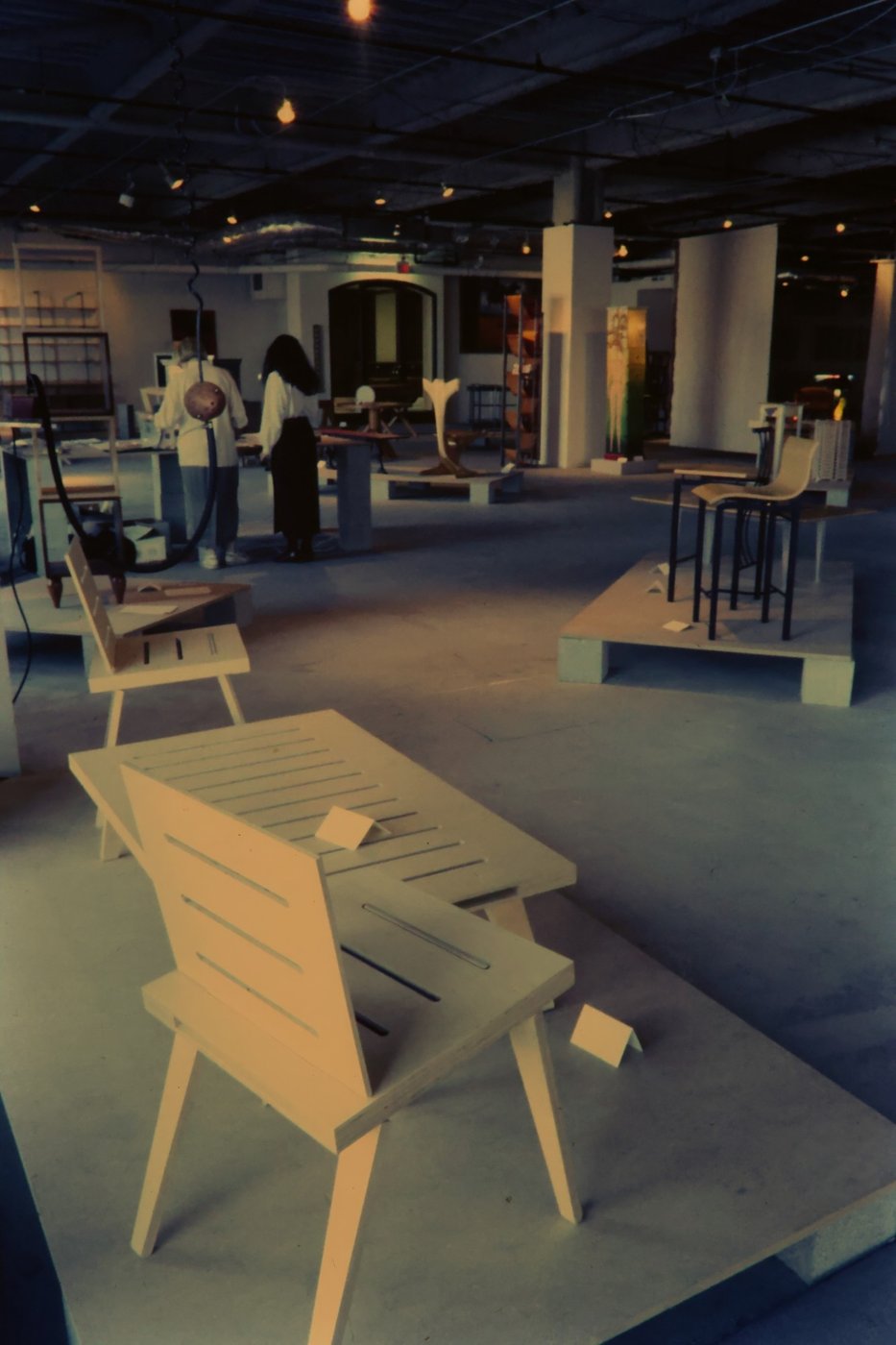 Photo from the original 1990s OVERTIME exhibition